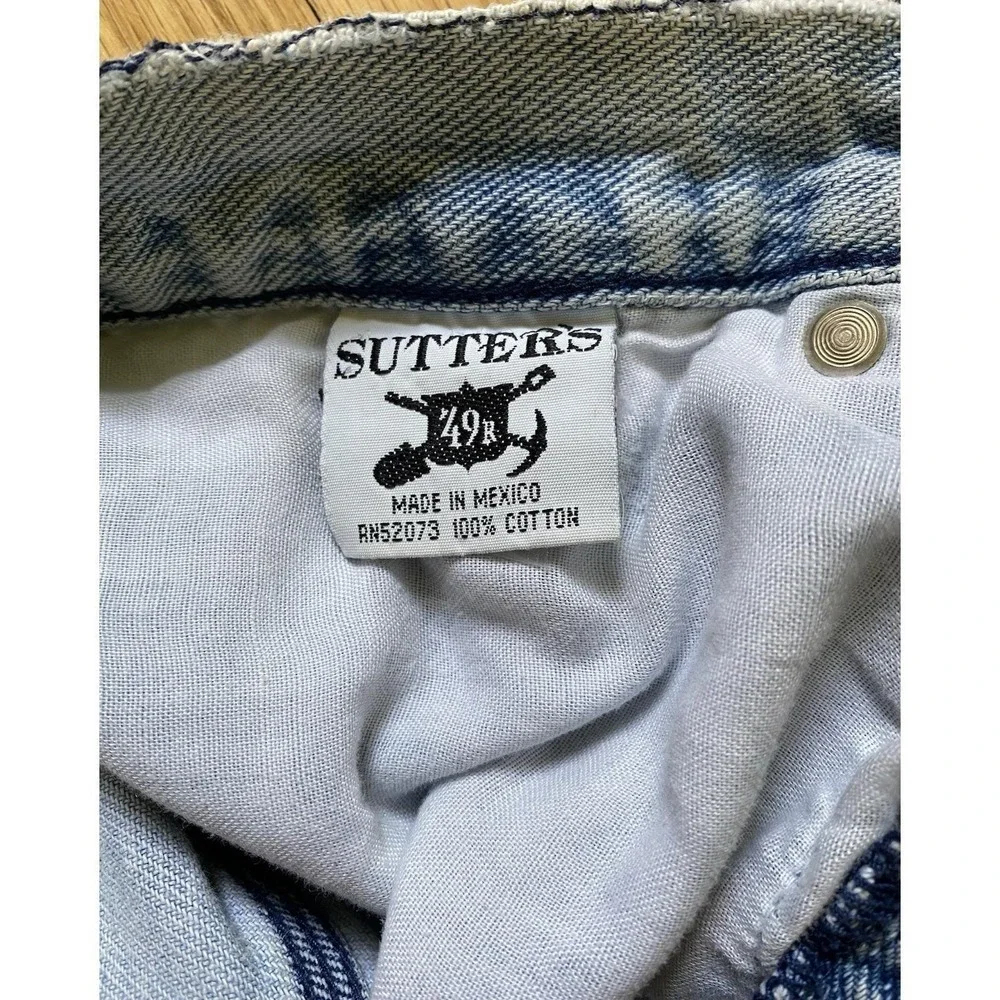 Vintage 90s Sutters American Legend Baggy Jeans Ultra Wide Leg Skater Y2K